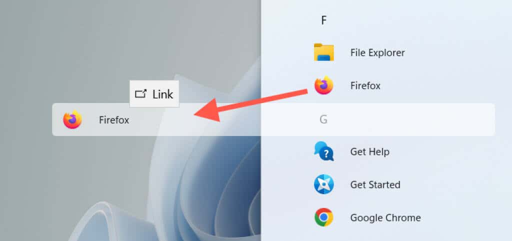 - Bàn trợ giúp Geek Thêm Phím tắt ứng dụng qua Start Menu ảnh 2