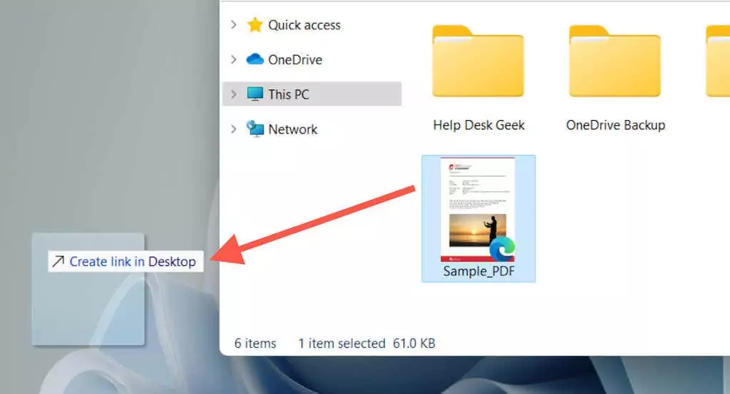 - Bàn trợ giúp Geek Tạo lối tắt chương trình, tệp và thư mục thông qua File Explorer hình ảnh 4