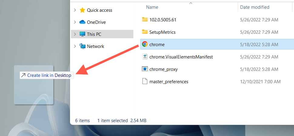 - Bàn trợ giúp Geek Tạo lối tắt chương trình, tệp và thư mục thông qua File Explorer hình ảnh 3