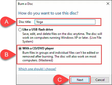 Cách ghi đĩa CD, DVD và Blu-ray trong Windows 11/10 9 Cách ghi đĩa CD, DVD và Blu-ray trong Windows 11/10