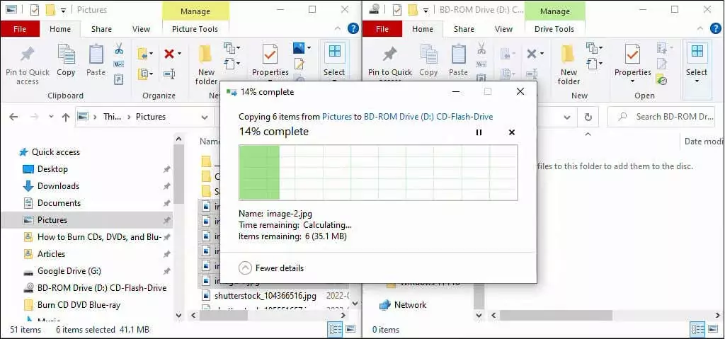 Cách ghi đĩa CD, DVD và Blu-ray trong Windows 11/10 7 Cách ghi đĩa CD, DVD và Blu-ray trong Windows 11/10