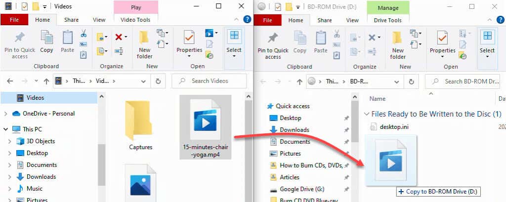 Cách ghi đĩa CD, DVD và Blu-ray trong Windows 11/10 10 Cách ghi đĩa CD, DVD và Blu-ray trong Windows 11/10