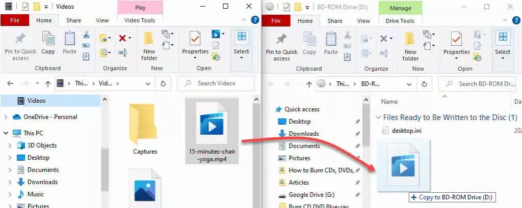 Cách ghi đĩa CD, DVD và Blu-ray trong Windows 11/10 10 Cách ghi đĩa CD, DVD và Blu-ray trong Windows 11/10