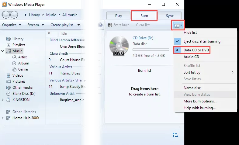 Cách ghi đĩa CD, DVD và Blu-ray trong Windows 11/10 19 Cách ghi đĩa CD, DVD và Blu-ray trong Windows 11/10