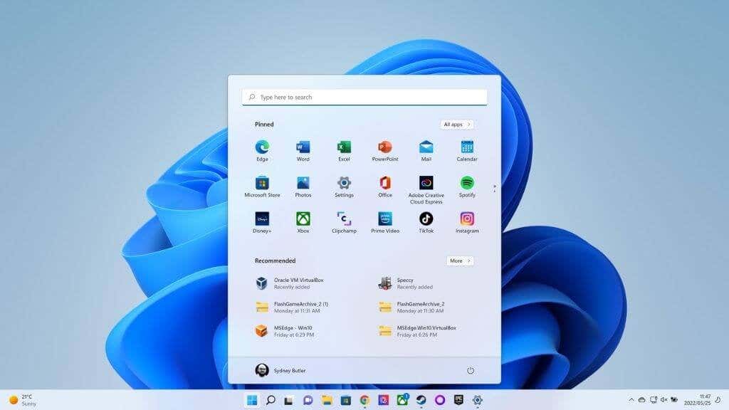 - Bàn trợ giúp Geek Phiên bản Windows mới nhất là Windows 11, phiên bản 21H2