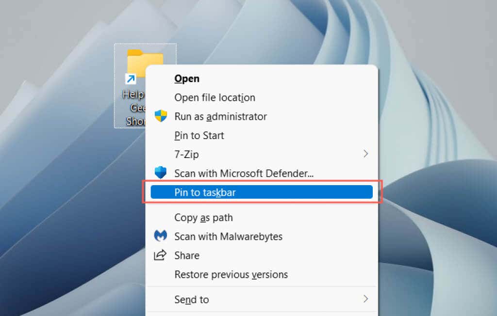 Cách thêm phím tắt vào thanh tác vụ Windows 17 Cách thêm phím tắt vào thanh tác vụ Windows