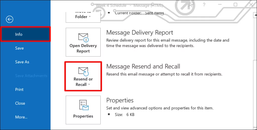 Cách hủy gửi email trong Outlook 13 Cách hủy gửi email trong Outlook