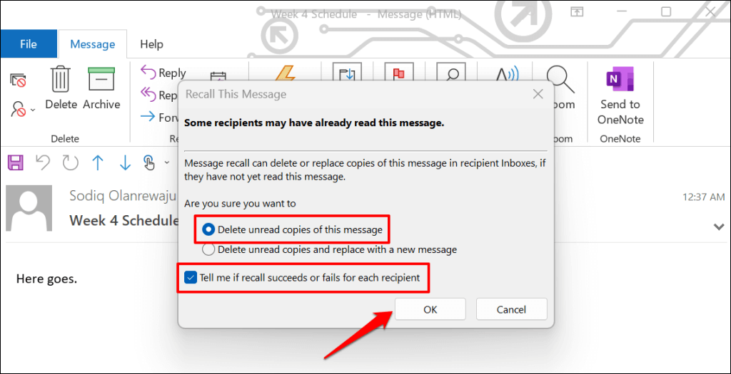 Cách hủy gửi email trong Outlook 16 Cách hủy gửi email trong Outlook