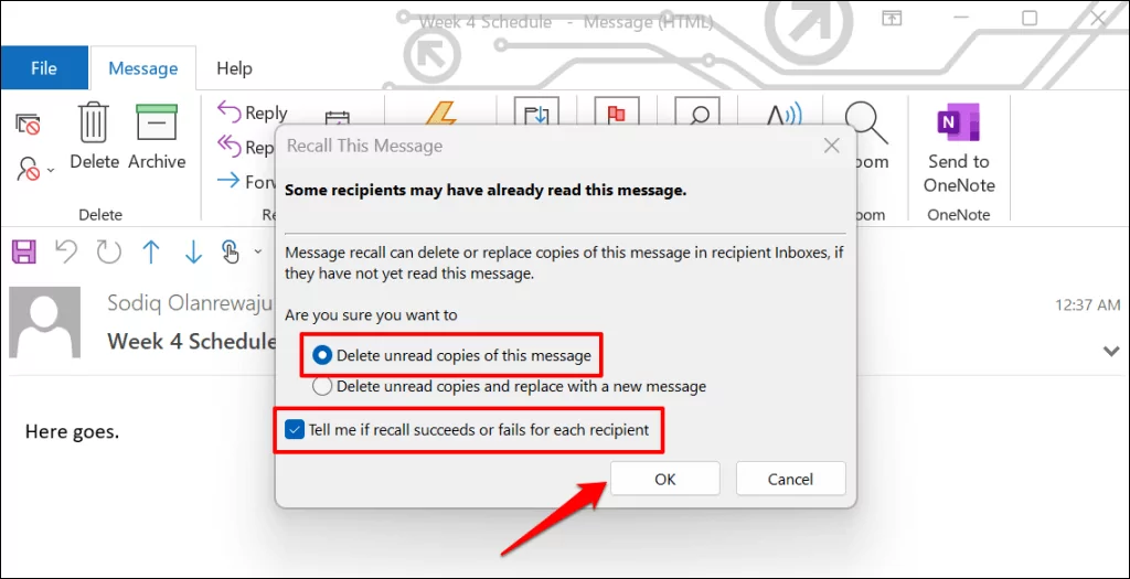 Cách hủy gửi email trong Outlook 16 Cách hủy gửi email trong Outlook