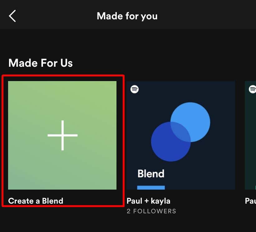 Cách tạo danh sách phát Spotify Blend với người dùng khác 3 Cách tạo danh sách phát Spotify Blend với người dùng khác