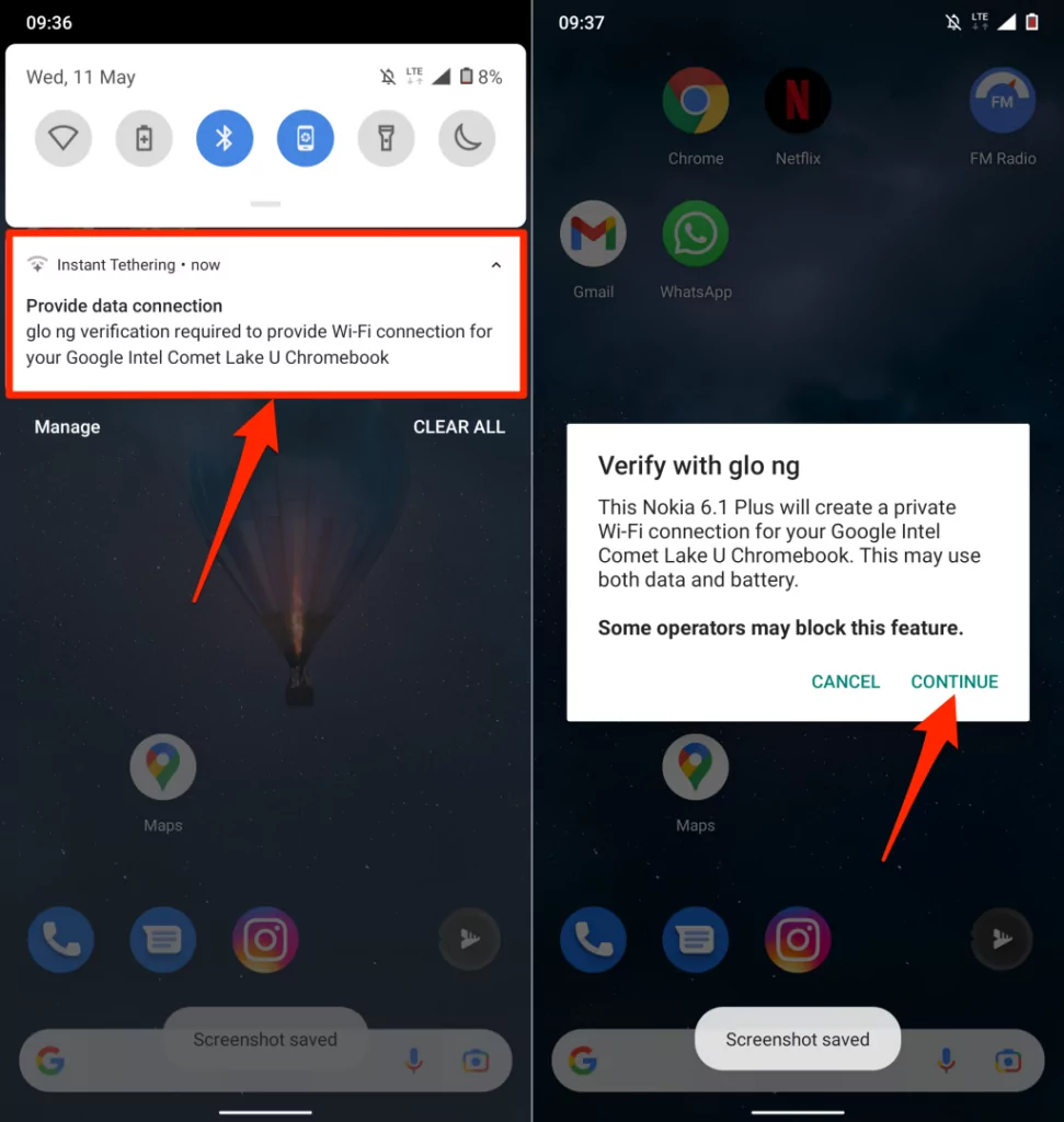Cách kết nối điện thoại với Chromebook bằng Phone Hub 52 Cách kết nối điện thoại với Chromebook bằng Phone Hub
