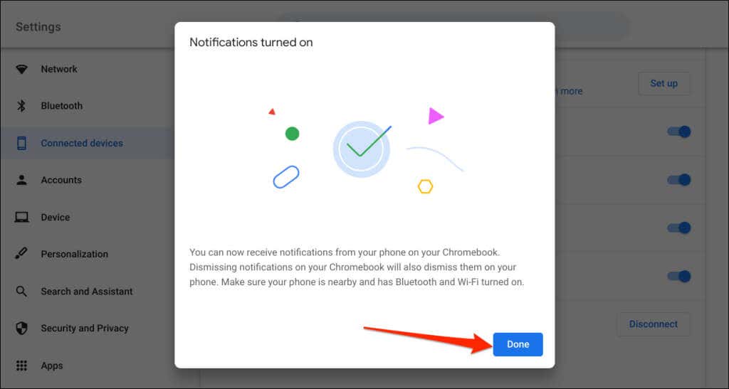Cách kết nối điện thoại với Chromebook bằng Phone Hub 27 Cách kết nối điện thoại với Chromebook bằng Phone Hub