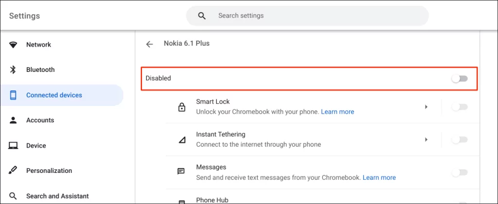 Cách kết nối điện thoại với Chromebook bằng Phone Hub 60 Cách kết nối điện thoại với Chromebook bằng Phone Hub