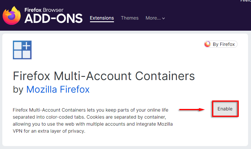 Firefox Containers: Sử dụng chúng để tổ chức cuộc sống trực tuyến của bạn 4 Firefox Containers: Sử dụng chúng để tổ chức cuộc sống trực tuyến của bạn