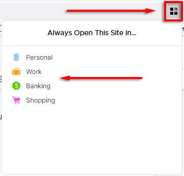 Firefox Containers: Sử dụng chúng để tổ chức cuộc sống trực tuyến của bạn 5 Firefox Containers: Sử dụng chúng để tổ chức cuộc sống trực tuyến của bạn