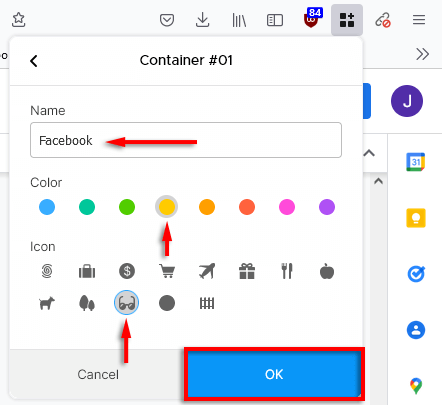 Firefox Containers: Sử dụng chúng để tổ chức cuộc sống trực tuyến của bạn 10 Firefox Containers: Sử dụng chúng để tổ chức cuộc sống trực tuyến của bạn