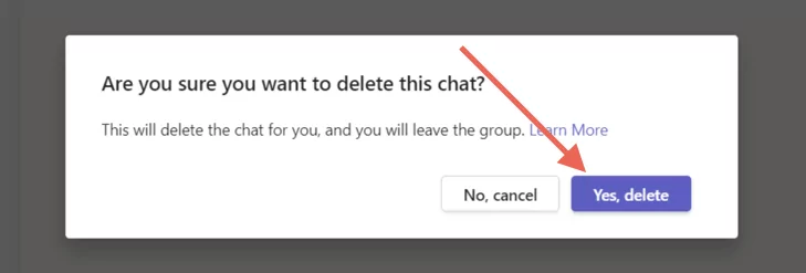 Cách xóa một cuộc trò chuyện trong Microsoft Teams 4 Cách xóa một cuộc trò chuyện trong Microsoft Teams