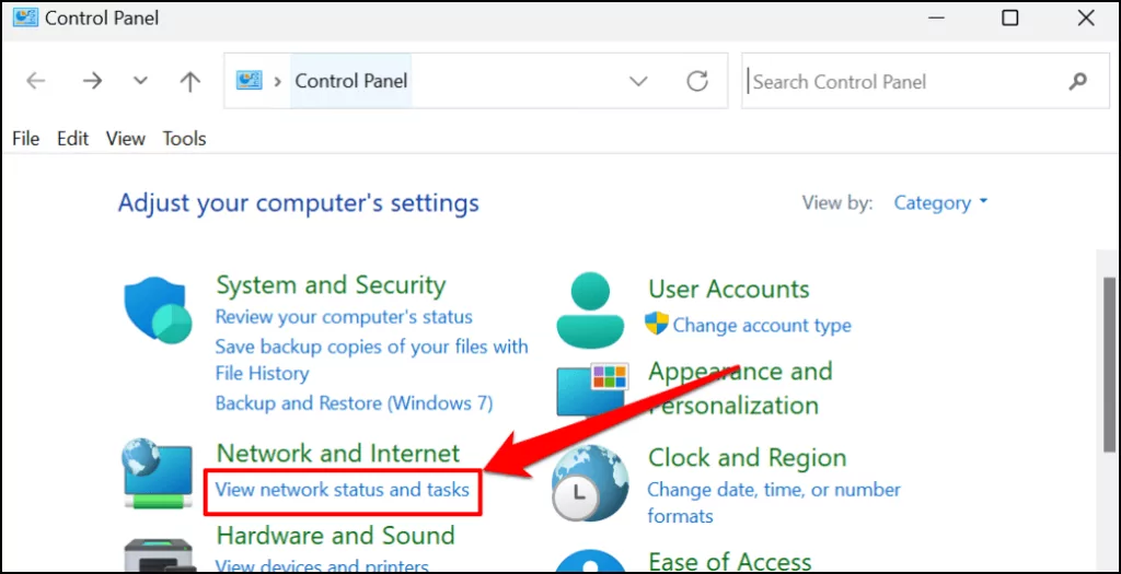 Cách chia sẻ kết nối mạng Wi-Fi trong Windows 11 3 Cách chia sẻ kết nối mạng Wi-Fi trong Windows 11