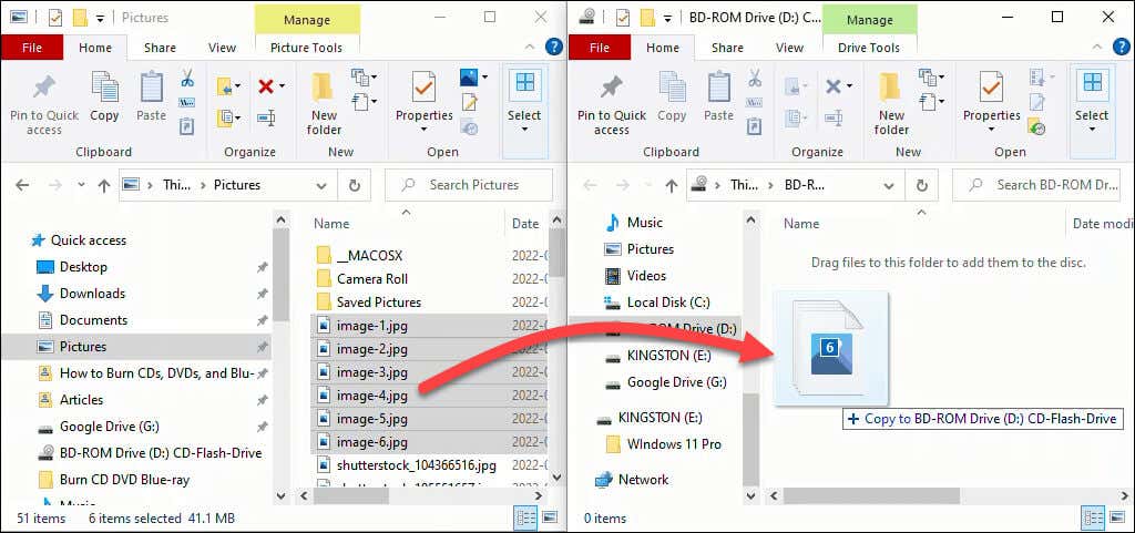 Cách ghi đĩa CD, DVD và Blu-ray trong Windows 11/10 6 Cách ghi đĩa CD, DVD và Blu-ray trong Windows 11/10