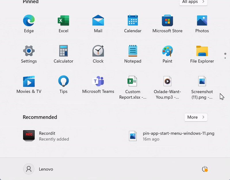 Cách thêm phím tắt vào menu bắt đầu của Windows 30 Cách thêm phím tắt vào menu bắt đầu của Windows