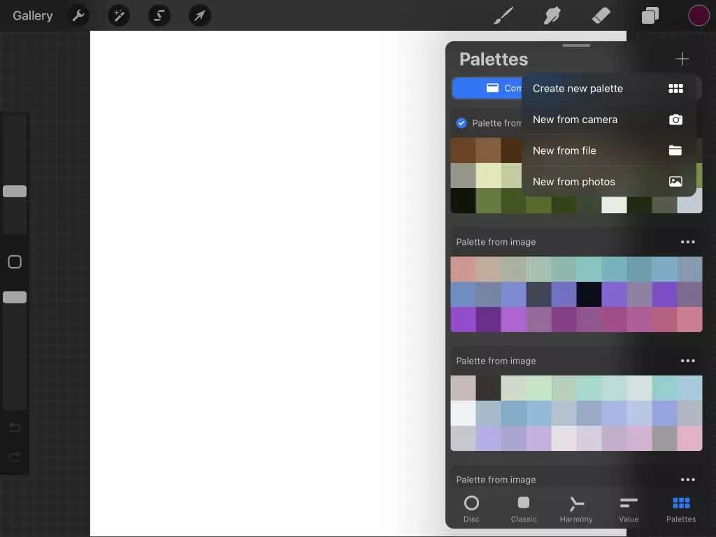 image-59 - Mẹo công nghệ trực tuyến Cách sử dụng bảng màu trong hình ảnh Procreate