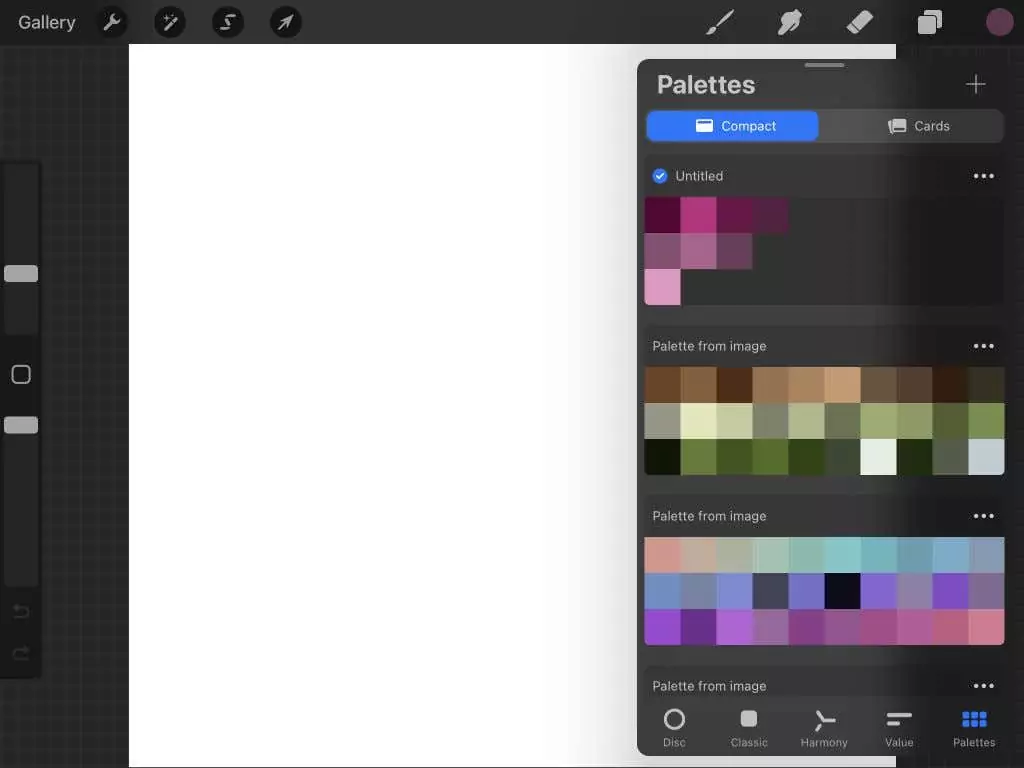 image-61 - Mẹo công nghệ trực tuyến Cách sử dụng Palette trong Procreate image 3