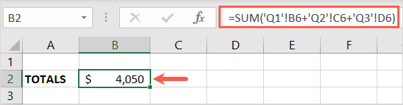 cách tính tổng trên nhiều trang tính trong excel-8 được nén - Help Desk Geek Cách Tính Tổng Nhiều Sheet Trong Excel Hình 9