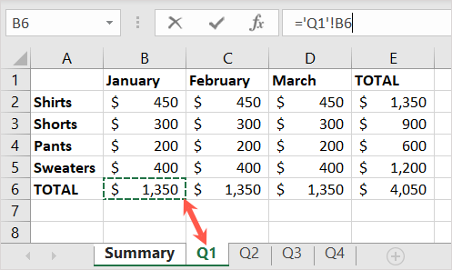 cách tính tổng trên nhiều trang tính trong excel-10 được nén - Help Desk Geek Cách Tính Tổng Nhiều Sheet Trong Excel Hình 11
