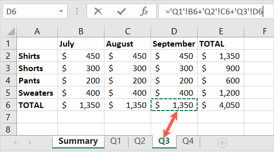 cách tính tổng trên nhiều trang tính trong excel-14 được nén - Help Desk Geek Cách Tính Tổng Nhiều Sheet Trong Excel Hình 15