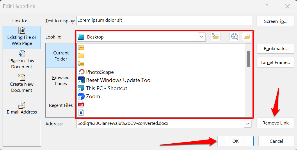 cách thêm siêu liên kết trong microsoft-word-11 được nén - Help Desk Geek Cách Thêm Hyperlink trong Microsoft Word hình 11
