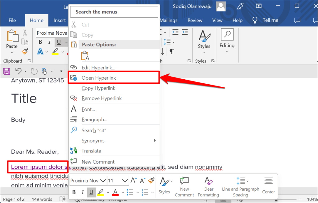 cách thêm siêu liên kết trong microsoft-word-16 được nén - Help Desk Geek Cách Thêm Hyperlink trong Microsoft Word hình 16
