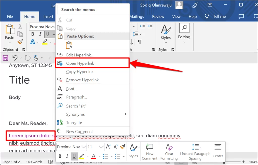 cách thêm siêu liên kết trong microsoft-word-16 được nén - Help Desk Geek Cách Thêm Hyperlink trong Microsoft Word hình 16