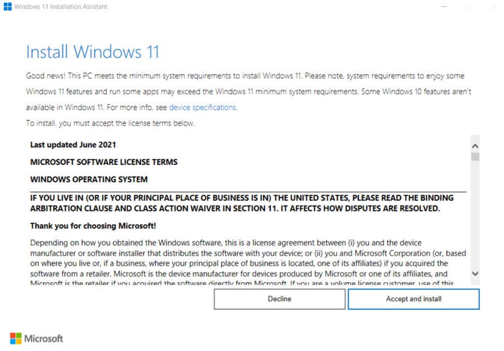 Trình cài đặt 2-Run - Help Desk Geek Cách nâng cấp lên Windows 11 mà không mất dữ liệu ảnh 6