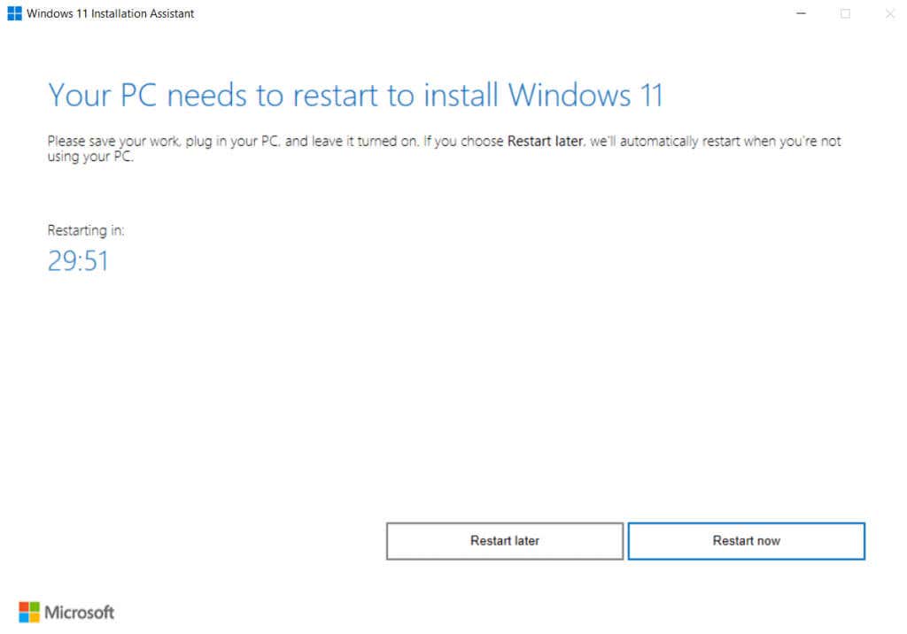 5-Khởi động lại - Người đam mê bộ phận trợ giúp Cách nâng cấp lên Windows 11 mà không mất dữ liệu ảnh 9