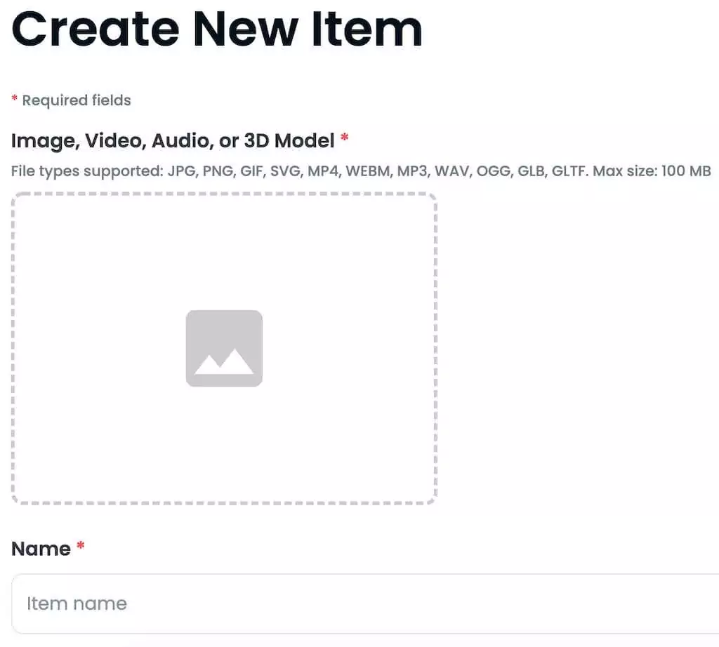 14_create-new-item - Mẹo kỹ thuật trực tuyến Cách tạo hình ảnh NFT đầu tiên của bạn 13