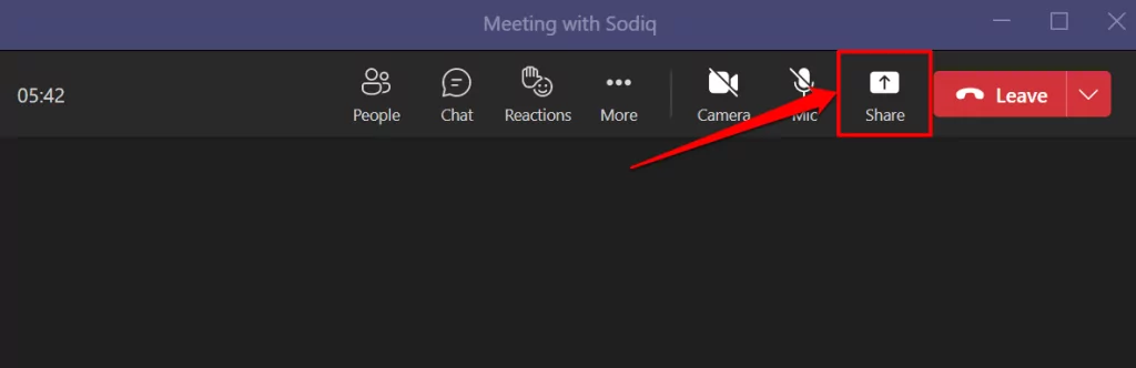 cách chia sẻ màn hình của bạn trong Microsoft-teams-11-nén - Bộ phận trợ giúp Cách chia sẻ màn hình của bạn trong Microsoft Teams hình 11
