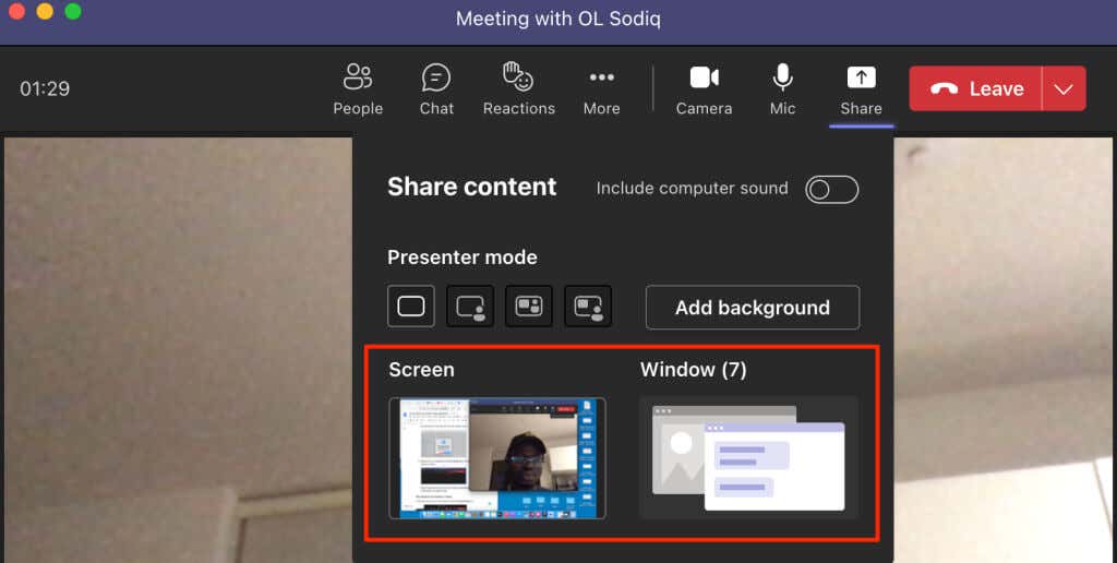 cách chia sẻ màn hình của bạn trong Microsoft-teams-26-nén - Help Desk Geek Cách chia sẻ màn hình của bạn trong Microsoft Teams hình 26