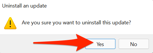 12-update-uninstall-prompt - Bộ phận trợ giúp Geek Tìm kiếm Windows 11 không hoạt động? Hãy thử 10 cách khắc phục này Ảnh 13