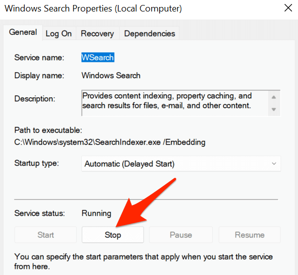 19-relaunch-windows-search-service - Bộ phận trợ giúp Geek Tìm kiếm Windows 11 không hoạt động? Hãy thử 10 cách khắc phục này Hình 20