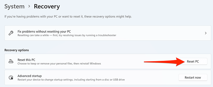 34-reset-windows-pc - Bộ phận trợ giúp Geek Tìm kiếm Windows 11 không hoạt động? Hãy thử 10 cách khắc phục này ảnh 38
