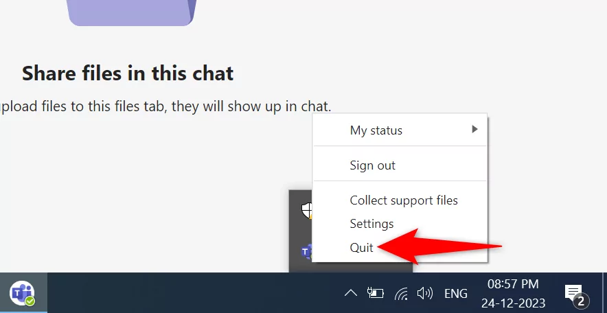 cách làm mới-microsoft-teams-3-nén - Bộ phận trợ giúp Geek Cách Refresh Microsoft Teams hình 4
