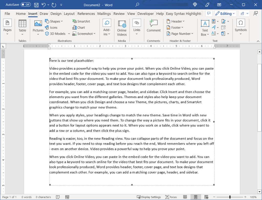 cách chèn một từ-tài liệu vào một từ khác-tài liệu-5 được nén - Help Desk Geek Cách chèn tài liệu Word vào tài liệu Word khác hình 6