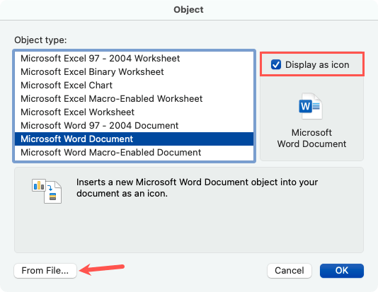 cách chèn một từ-tài liệu vào một từ khác-tài liệu-11 được nén - Help Desk Geek Cách chèn tài liệu Word vào tài liệu Word khác hình 12