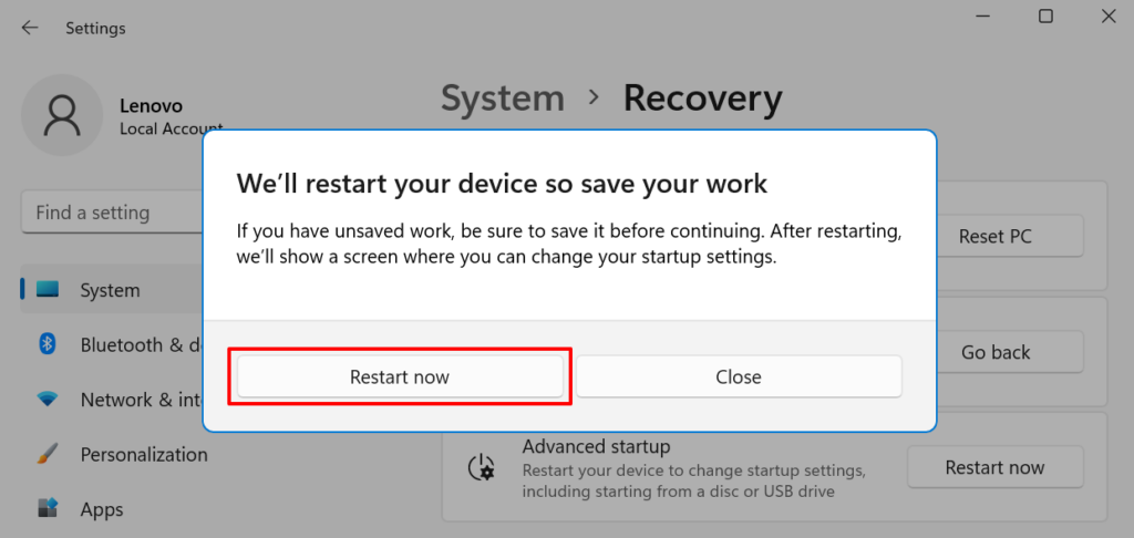 image-182 - Help Desk Geek Cách khởi động Windows 11 ở chế độ Safe Mode hình 11