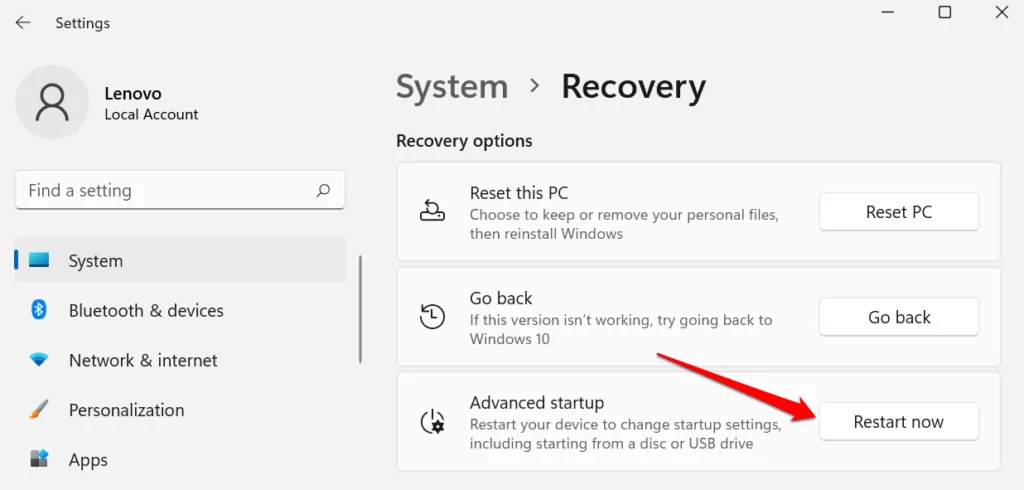image-181 - Help Desk Geek Cách khởi động Windows 11 ở chế độ Safe Mode hình 10
