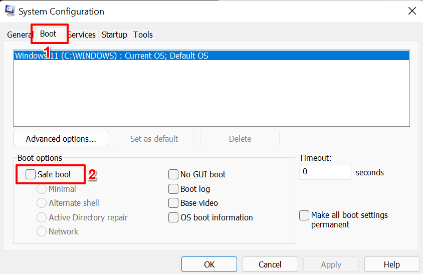 image-186 - Help Desk Geek Cách khởi động Windows 11 ở chế độ Safe Mode hình 15