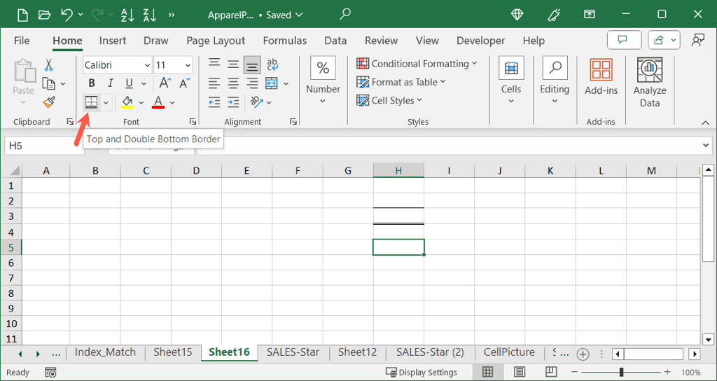 cách thêm và tùy chỉnh viền-trong-microsoft-excel-2-nén - Help Desk Geek Cách thêm và tùy chỉnh đường viền trong Microsoft Excel hình 3