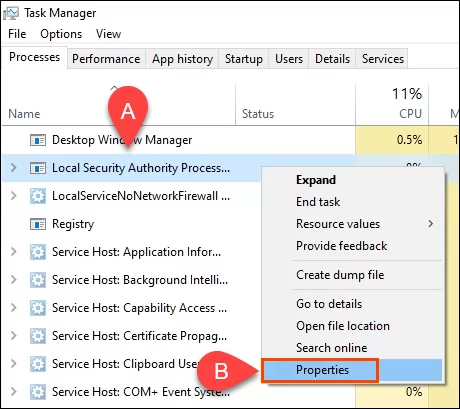 image-266 - Help Desk Geek lsass.exe là gì và nó có an toàn không? hình ảnh 6