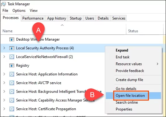 image-269 - Help Desk Geek lsass.exe là gì và nó có an toàn không? hình ảnh 9