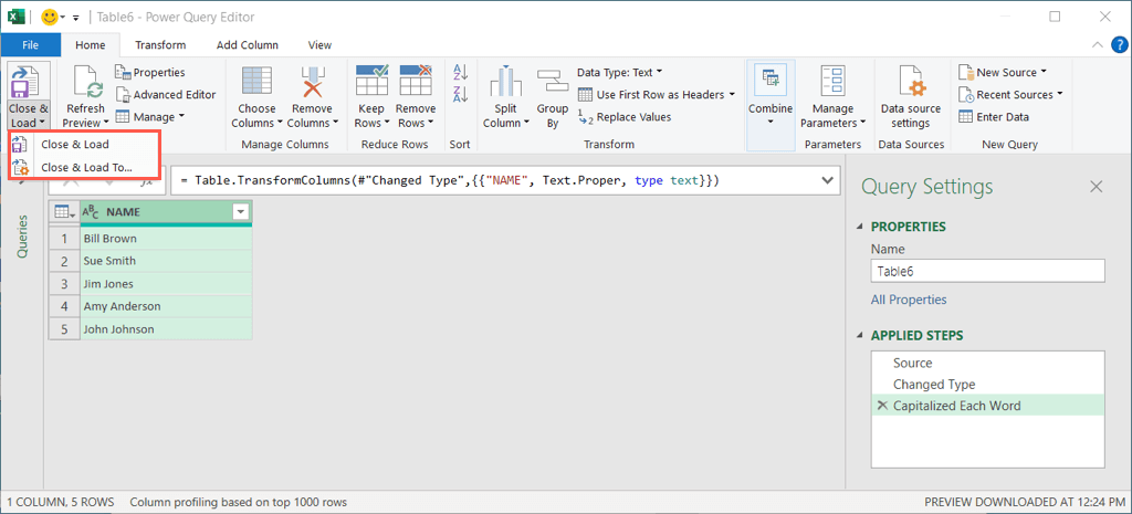 cách sử dụng-power-query-in-microsoft-excel-to-edit-text-5-nén - Help Desk Geek Cách sử dụng Power Query trong Microsoft Excel để chỉnh sửa văn bản ảnh 5